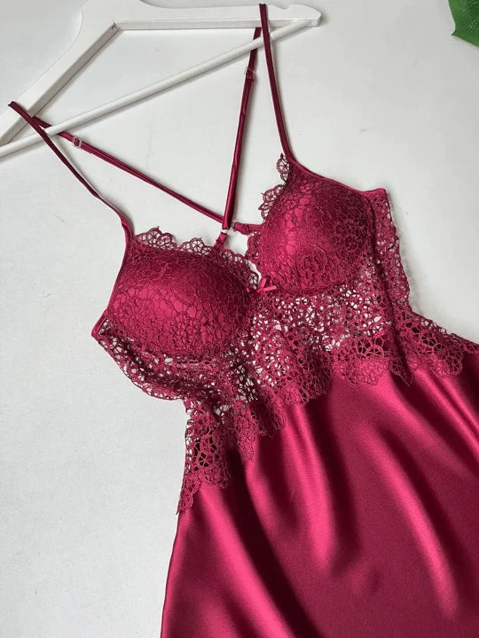 6-in-1 Satin Nightwear – Every Night, a New Look Soft. Stylish.All in One Set.